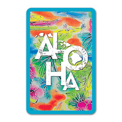 Playing Cards, Tropical Aloha